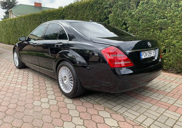 Mercedes-Benz Klasa S cena 49900 przebieg: 188685, rok produkcji 2006 z Gniezno małe 596